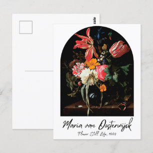Holländische Meister: Ein Leben in Blumen Postkarte