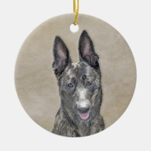 Holländische Schäfermalerei - Niedliche Original H Keramik Ornament