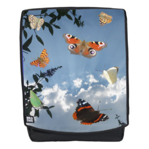 Holländische Schmetterlinge Adult Backpack Rucksack