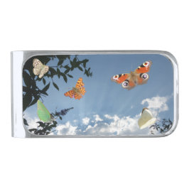 Holländische Schmetterlinge Money Clip