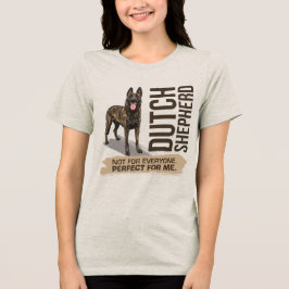Holländischer Schäferhund -Hollandse Herdershond Tri-Blend Shirt