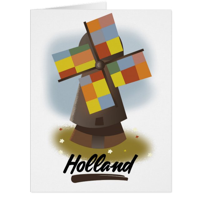 Holländisches Reiseplakat (Vorderseite)