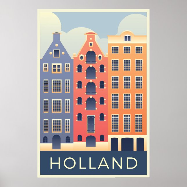 Hollandreisen Poster (Vorne)
