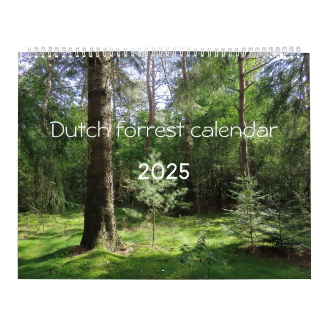 Hollands bos Kalender aan te passen (Titelbild)
