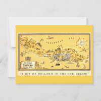 Holland's Curacao Island Postcard