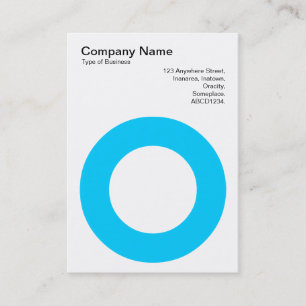 Holle Circle - Sky Blue Visitenkarte