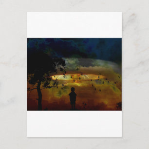 Hölle sehen postkarte