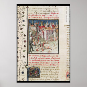 Hölle, von "De Civitate Dei" durch St Augustine Poster