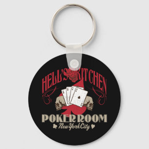 Höllen-Küchen-Poker-Raum, New- York Schlüsselanhänger