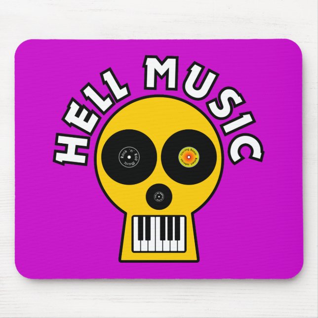 Höllen-Musik Mousepad (Vorne)