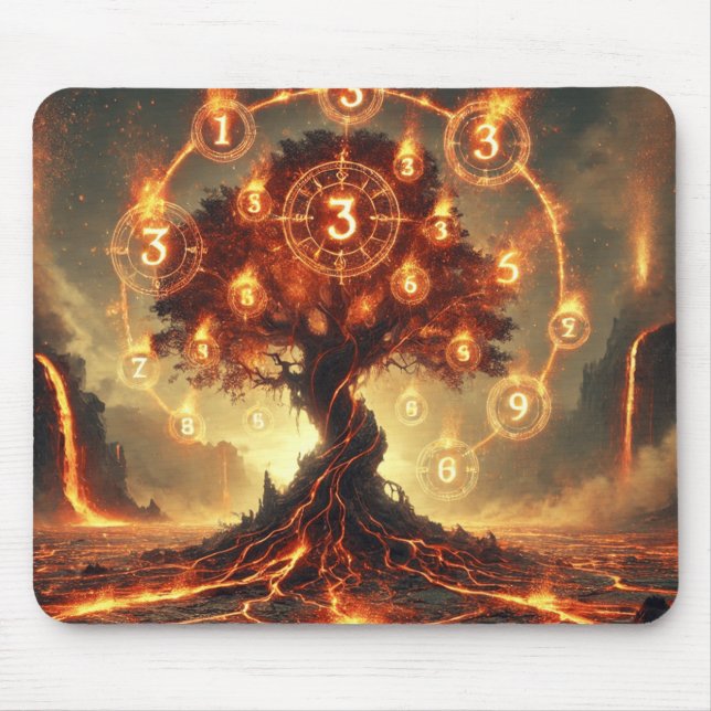 Höllenbaum Mousepad (Vorne)