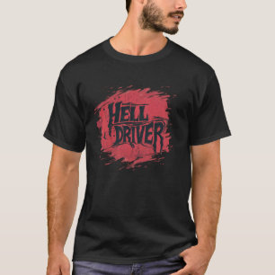 Höllenfahrer rasen in Chaos und Flammen für Jungen T-Shirt