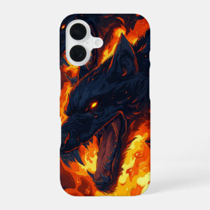 Höllenfeuer iPhone 16 Hülle