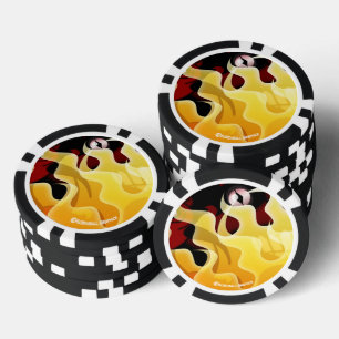 Höllenfeuer The Devil's Eye Poker Chip