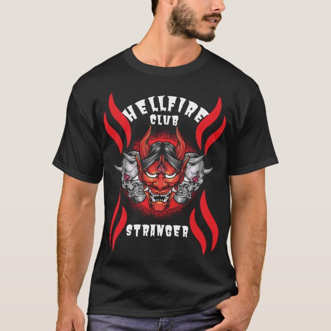 Höllenfeuerklub in Shirt (Vorderseite)