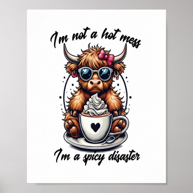 Höllenkaffee , Kaffeekühe Poster (Vorne)