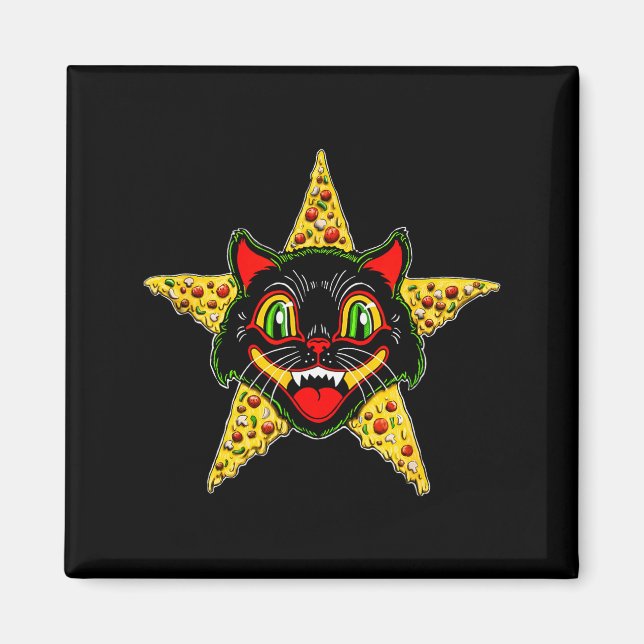 Höllenkatze Zza Vintage Neu  Magnet (Vorne)