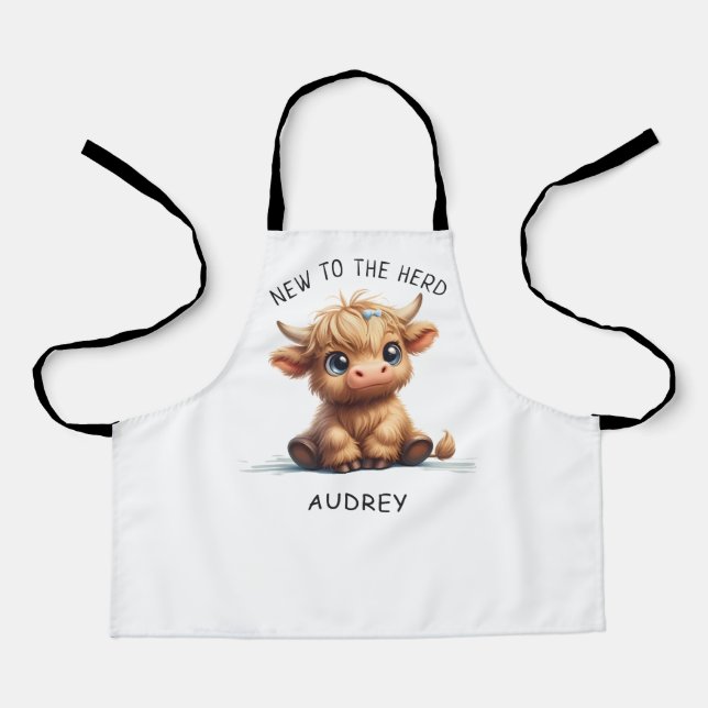 Höllenkuh neu für Herde Schürze (Vorderseite)