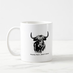 Höllenkühe, frisches Haar, Kühe-Farm ist egal Kaffeetasse