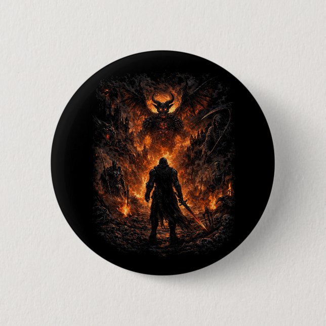 Höllentor Button (Vorderseite)