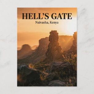 Höllentor, Naivasha, Nakuru County Postkarte