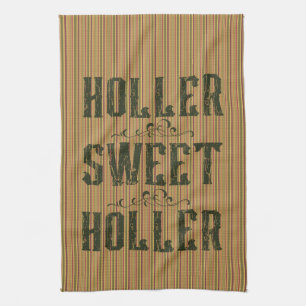Holler Sweet Holler Rustikales Landleben Geschirrtuch