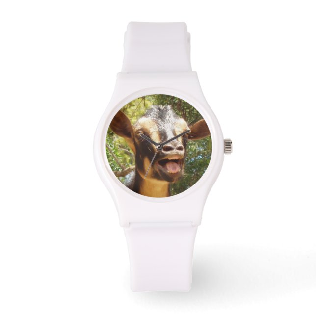 Hollering Goat Armbanduhr (Vorderseite)