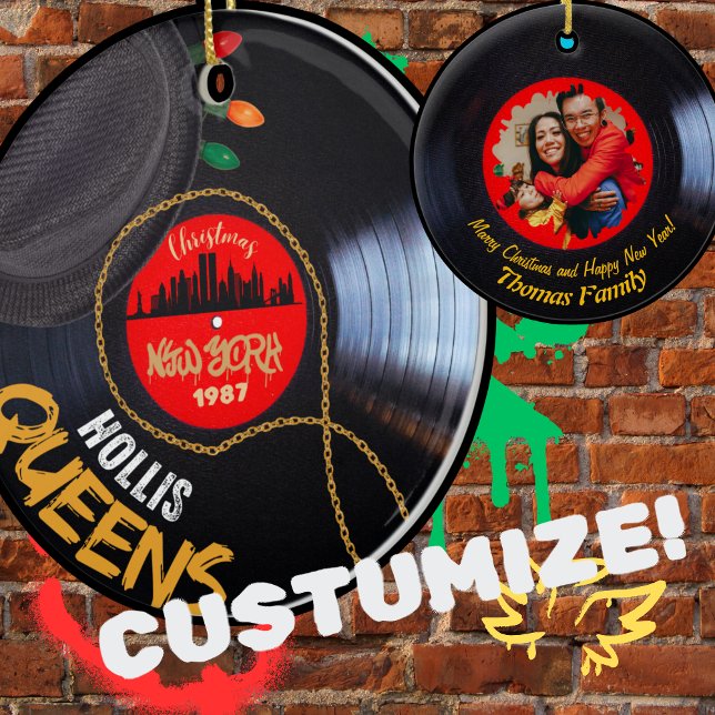 Hollis Queens Keramik Ornament (Von Creator hochgeladen)