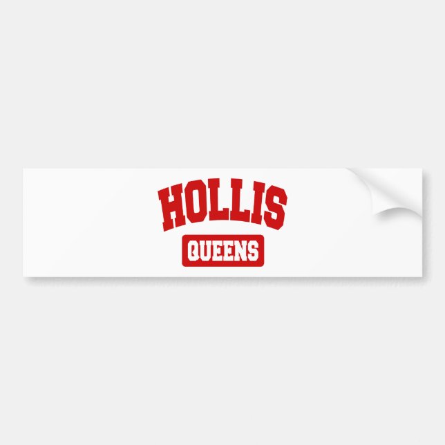Hollis, Queens, NYC Autoaufkleber (Vorne)