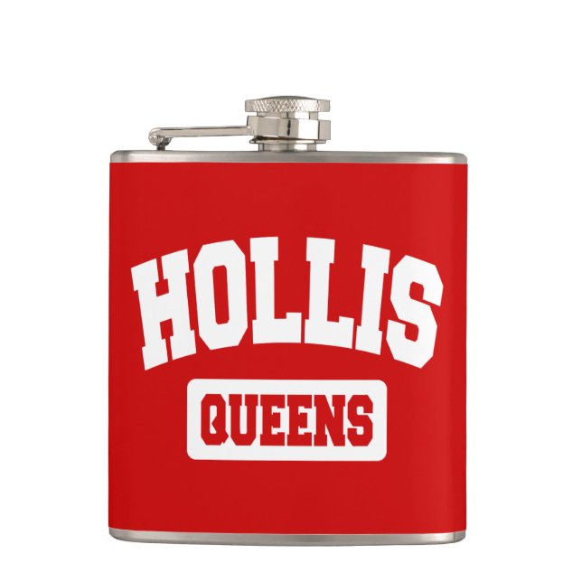 Hollis, Queens, NYC Flachmann (Vorderseite)