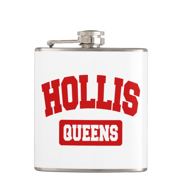 Hollis, Queens, NYC Flachmann (Vorderseite)