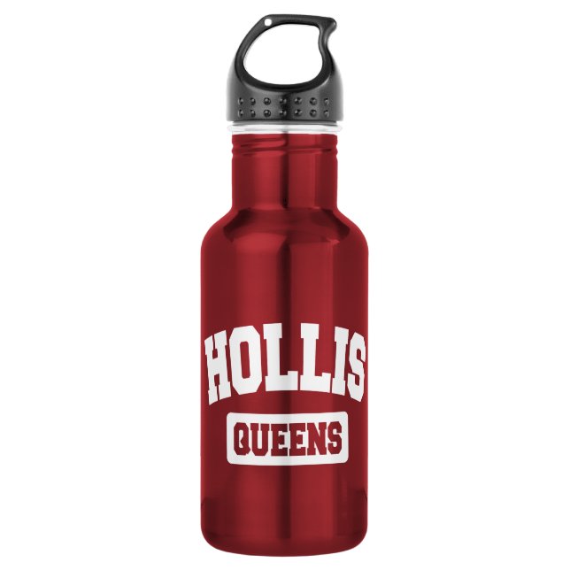 Hollis, Queens, NYC Trinkflasche (Vorderseite)