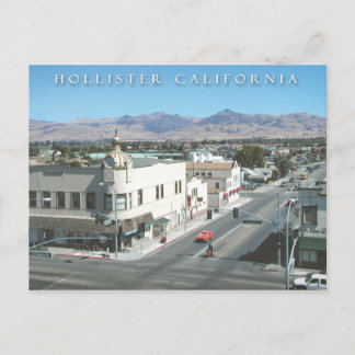 Hollister California Postcard Postkarte
