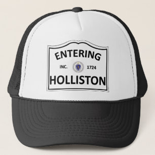 HOLLISTON MASSACHUSETTS Hometown-Masse MA Townie Truckerkappe