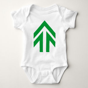 Hollow Arrow Baby Strampler