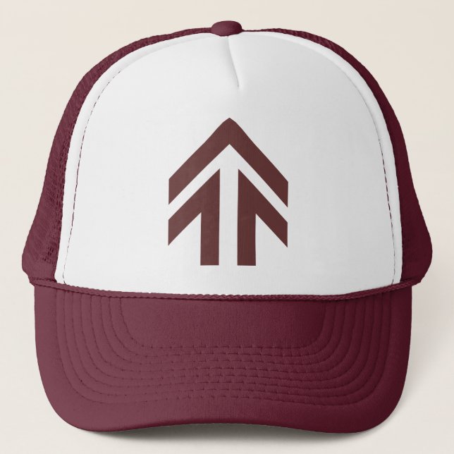 Hollow Arrow Truckerkappe (Vorderseite)