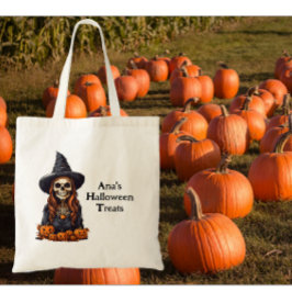 Hollow-Eyed Hexe Skeleton Tragetasche