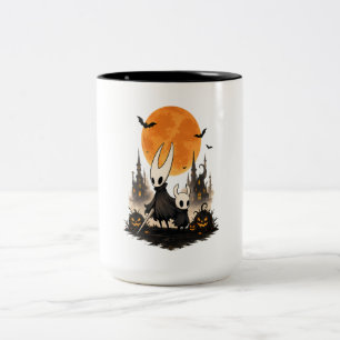 Hollow Knight Halloween Gruseliger Mond Kürbis Gam Zweifarbige Tasse