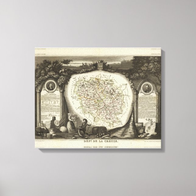 Hollow Maps Leinwanddruck (Vorderseite)