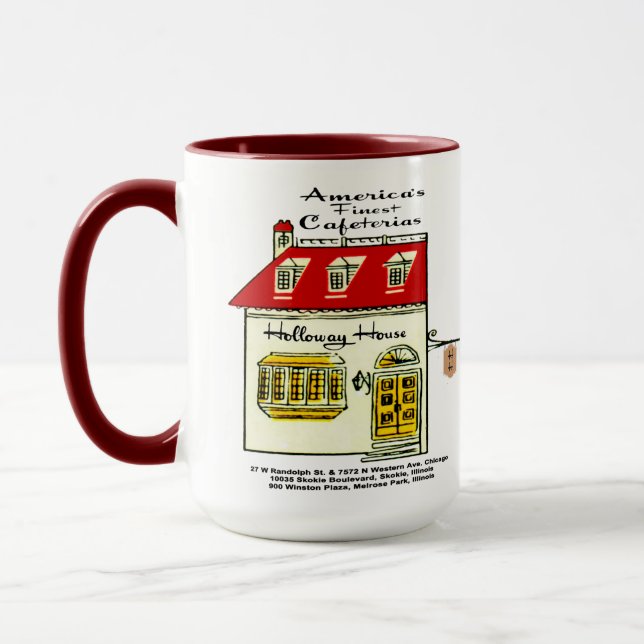 Holloway House, Amerikas schönste Cafeterias Tasse (Links)