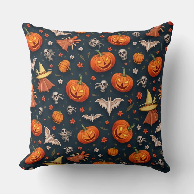 Holloween-Kissen Kissen (Vorderseite)