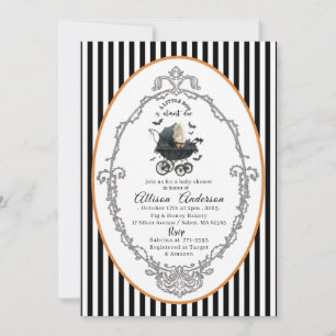 Holloween Pumpkin Little Boo Baby Dusche Einladung