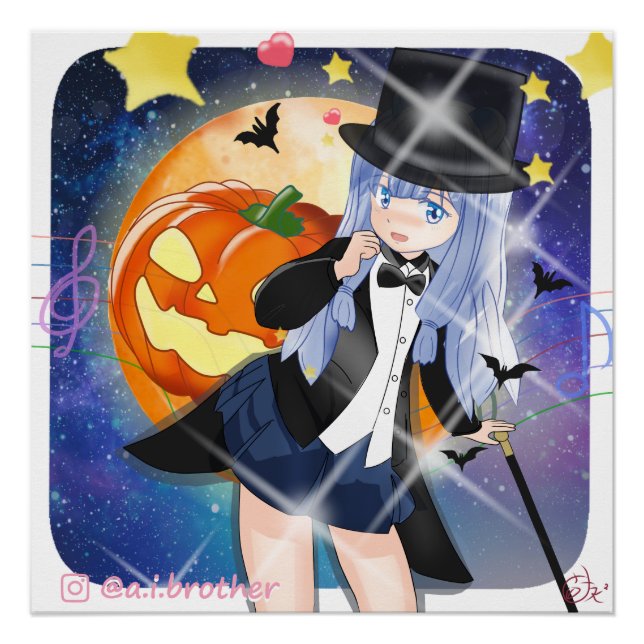 Holloween Viola Poster (Vorderseite)