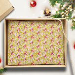 Holly and Berries on Pink Festive Whimsy Christmas Seidenpapier<br><div class="desc">Dieses festliche Retro-Design besticht durch handgezeichnete Heilige und Beeren in sanftem Rosa für dieses gemütliche,  traditionelle Gefühl mit einem Hauch von Launen. Originelle Kunst von Malissa Melrose.</div>