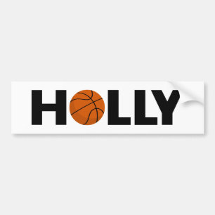 Holly Basketball Autoaufkleber