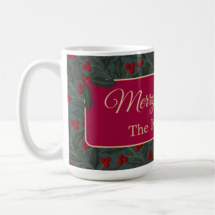 Holly-Beeren-Weihnachten Kaffeetasse