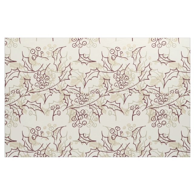 Holly Beries nahtlos Stoff (Fat Quarter (45,7 x 55,9 cm))