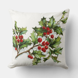 Holly Berries 001 Kissen
