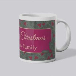 Holly Berries Christmas Kaffeetasse