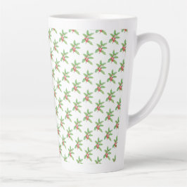 Holly berries Christmas Milchtasse